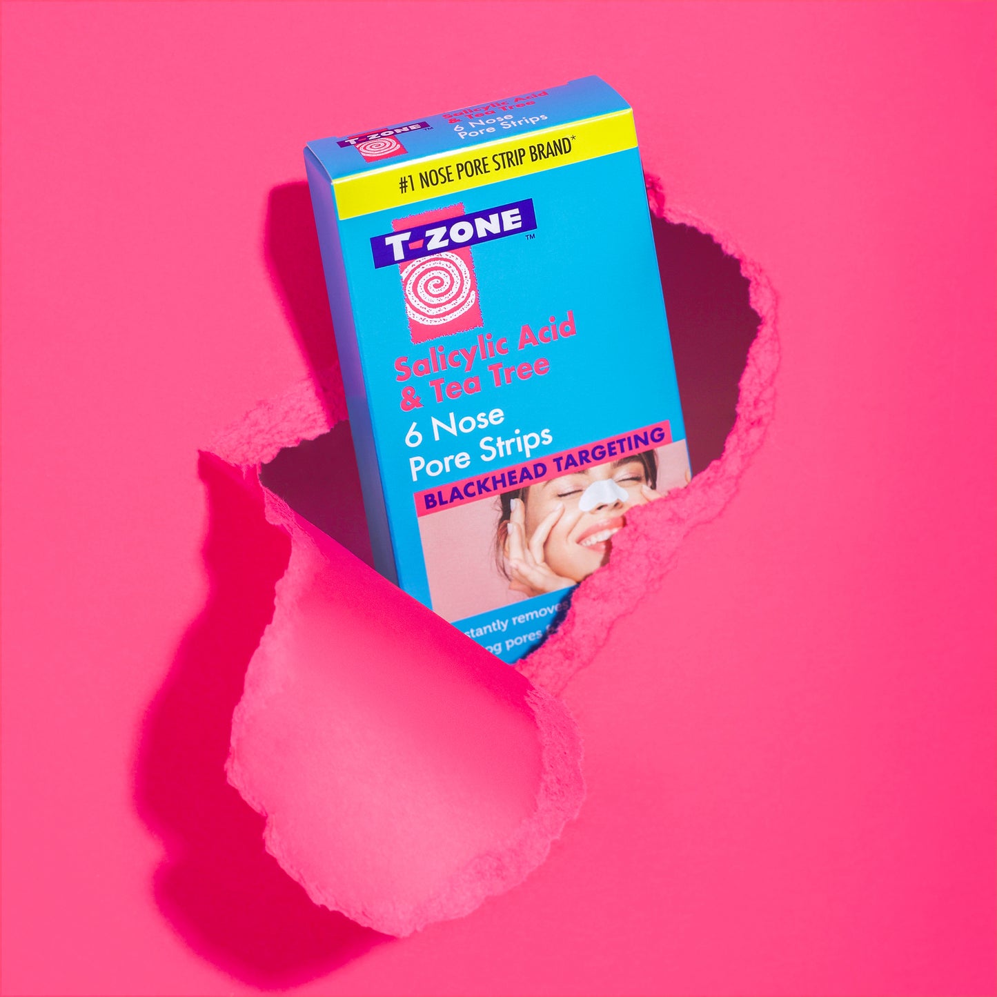 T-Zone Salicylic Acid & Tea Tree Nose Pore Strips