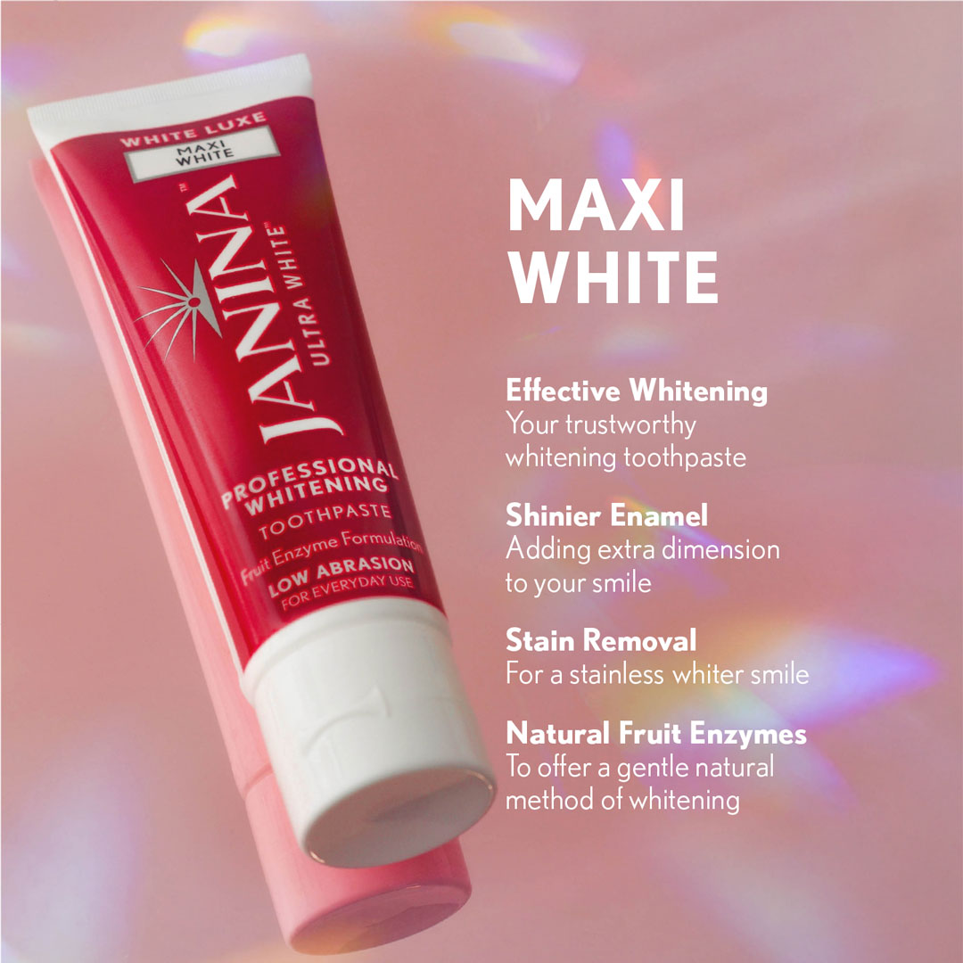 Janina Ultra White Maxiwhite Super Strength Toothpaste 75ml