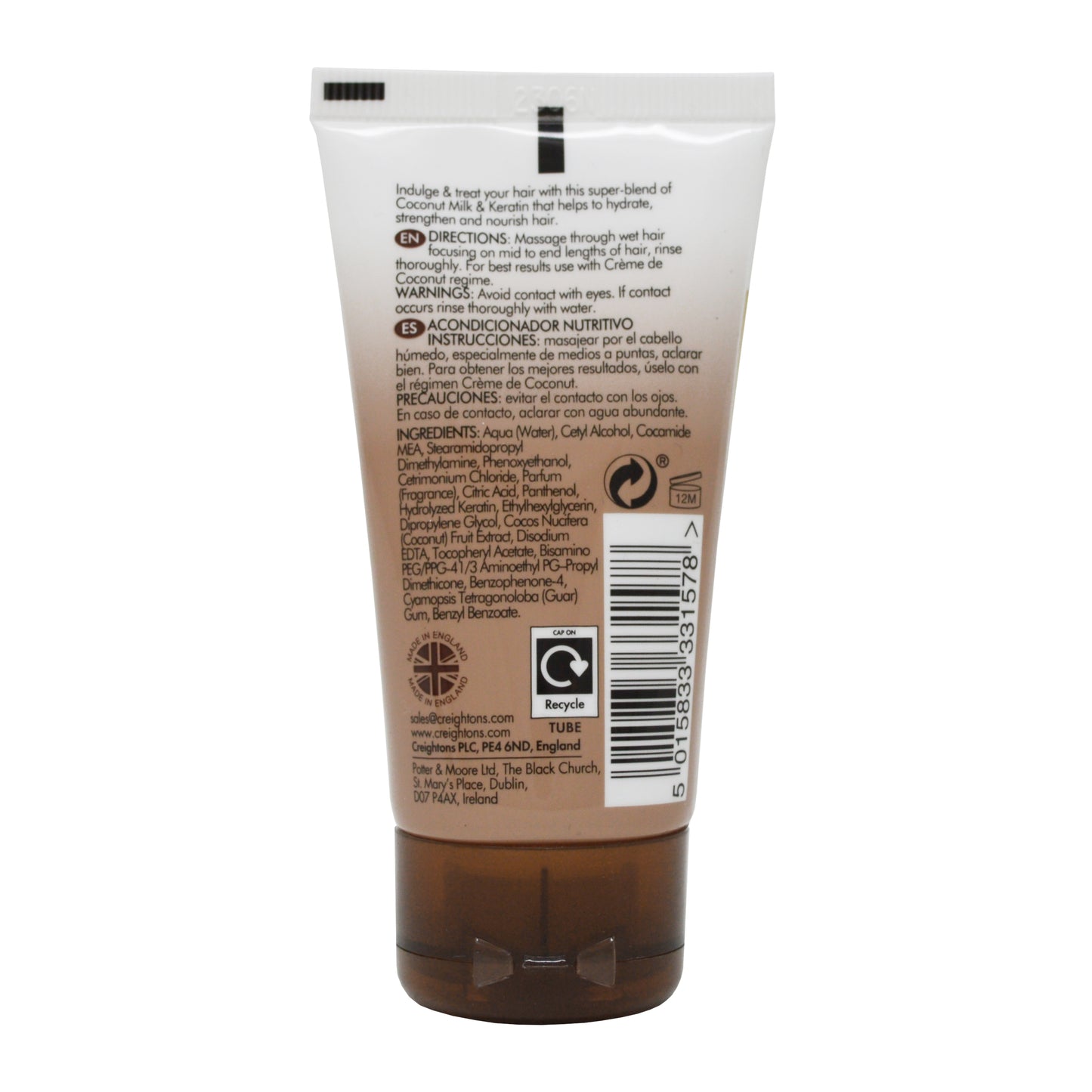 Crème de Coconut & Keratin Conditioner 50ml