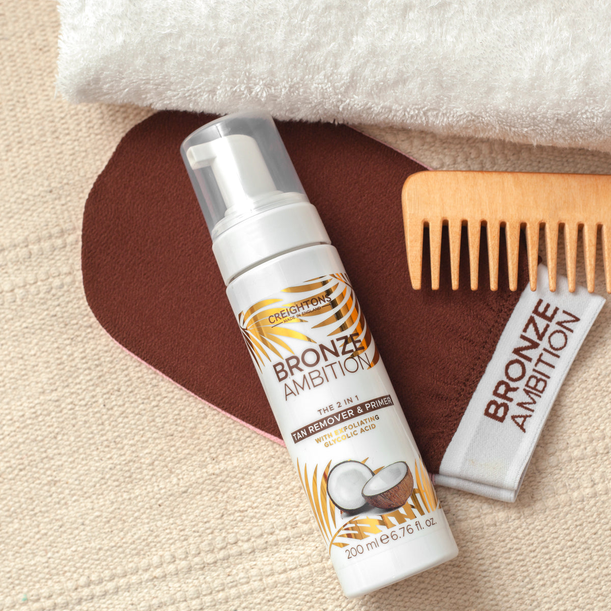 Bronze Ambition The 2 IN 1 Tan Remover & Primer 200ml Creightons