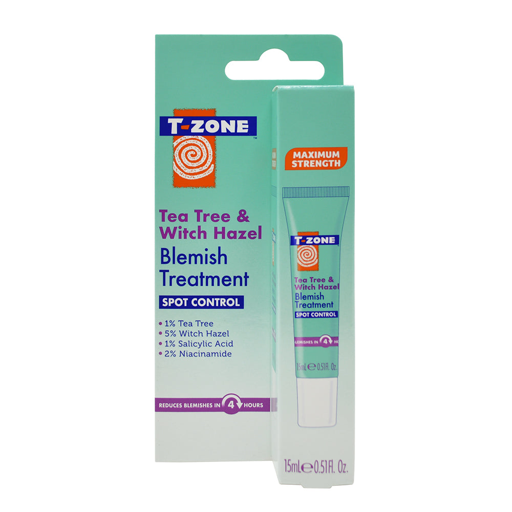 T-Zone Tea Tree & Witch Hazel Blemish treatment 15ml