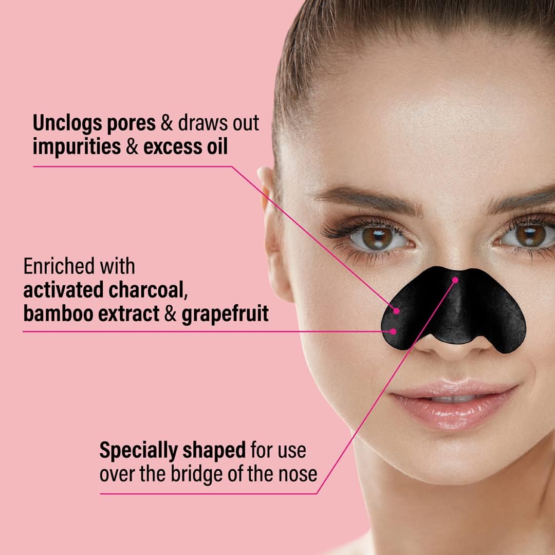 T-Zone Charcoal & Bamboo Nose Pore Strips 12's