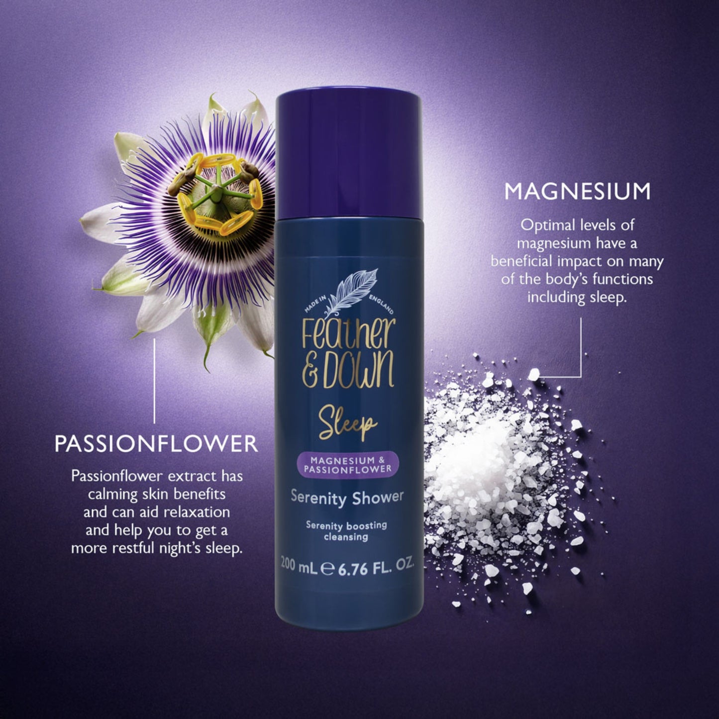 Feather and Down Serenity Shower