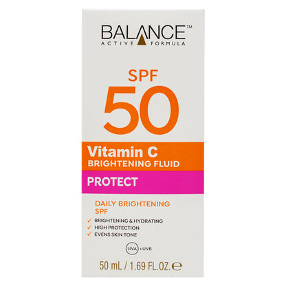 Balance Active Formula SPF 50 Vitamin C Brightening Fluid
