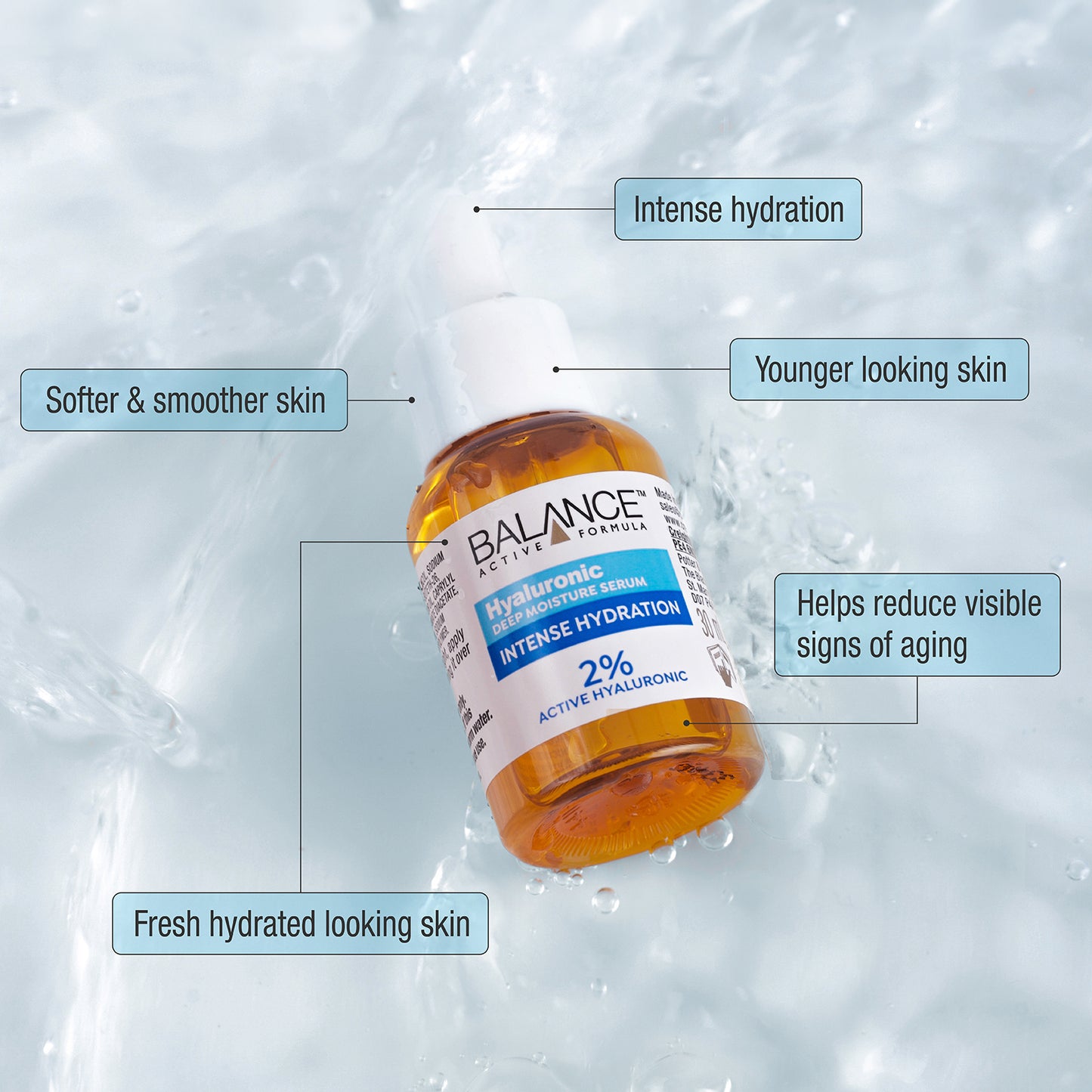 Balance Active Formula Hyaluronic Deep Moisture Serum 30ml