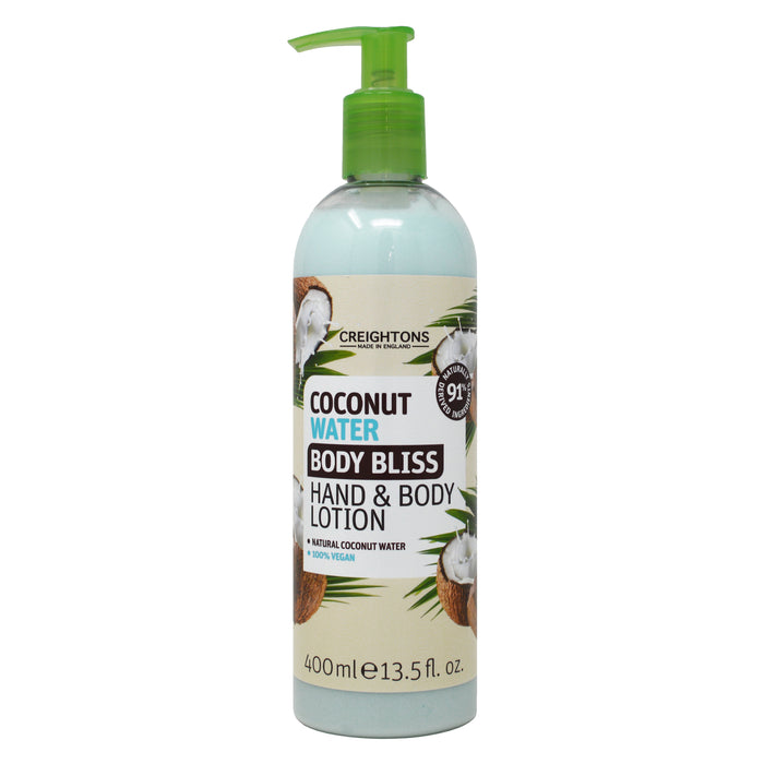 Body Bliss Coconut Water Hand and Body Lotion 400ml