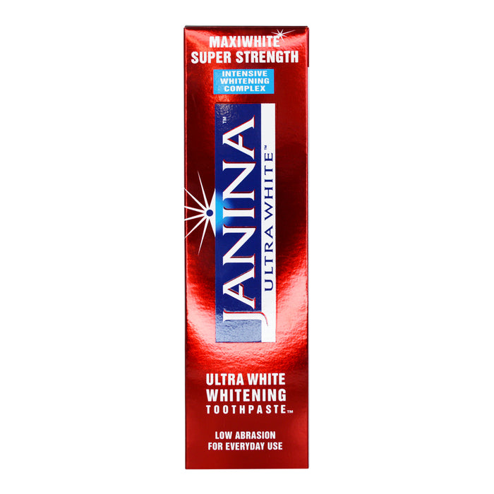 Janina Ultra White Maxiwhite Super Strength Toothpaste 75ml
