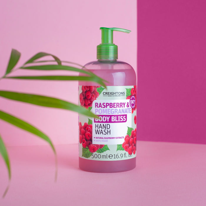 Body Bliss Raspberry & Pomegranate Hand Wash 500ml