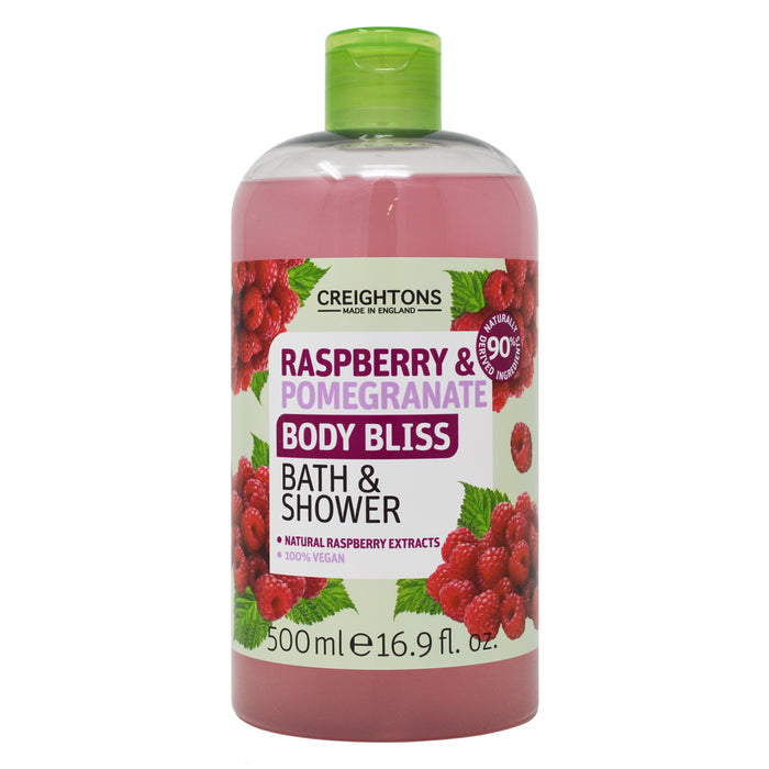 Body Bliss Raspberry and Pomegranate Bath & Shower 500ml