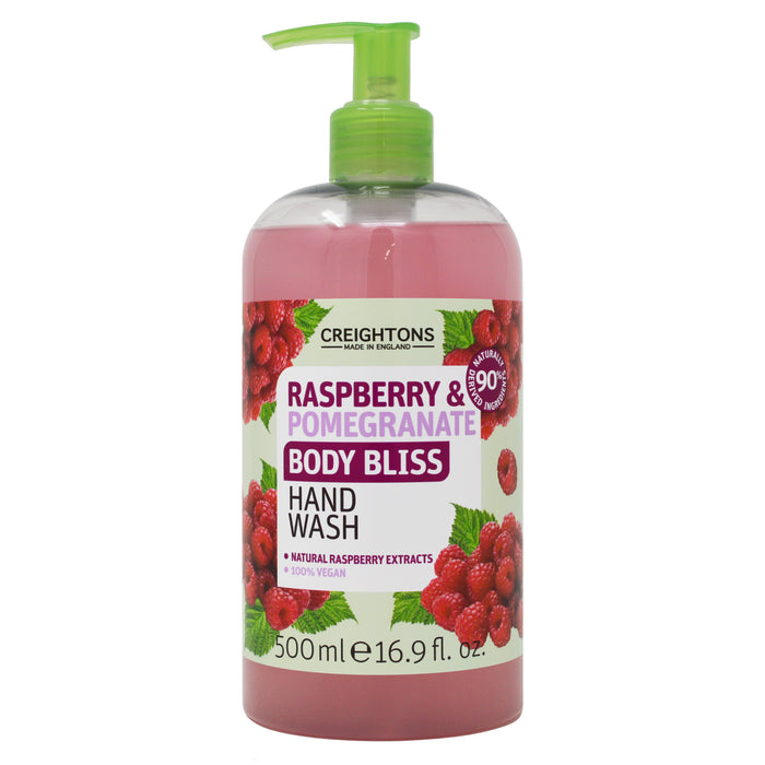 Body Bliss Raspberry & Pomegranate Hand Wash 500ml