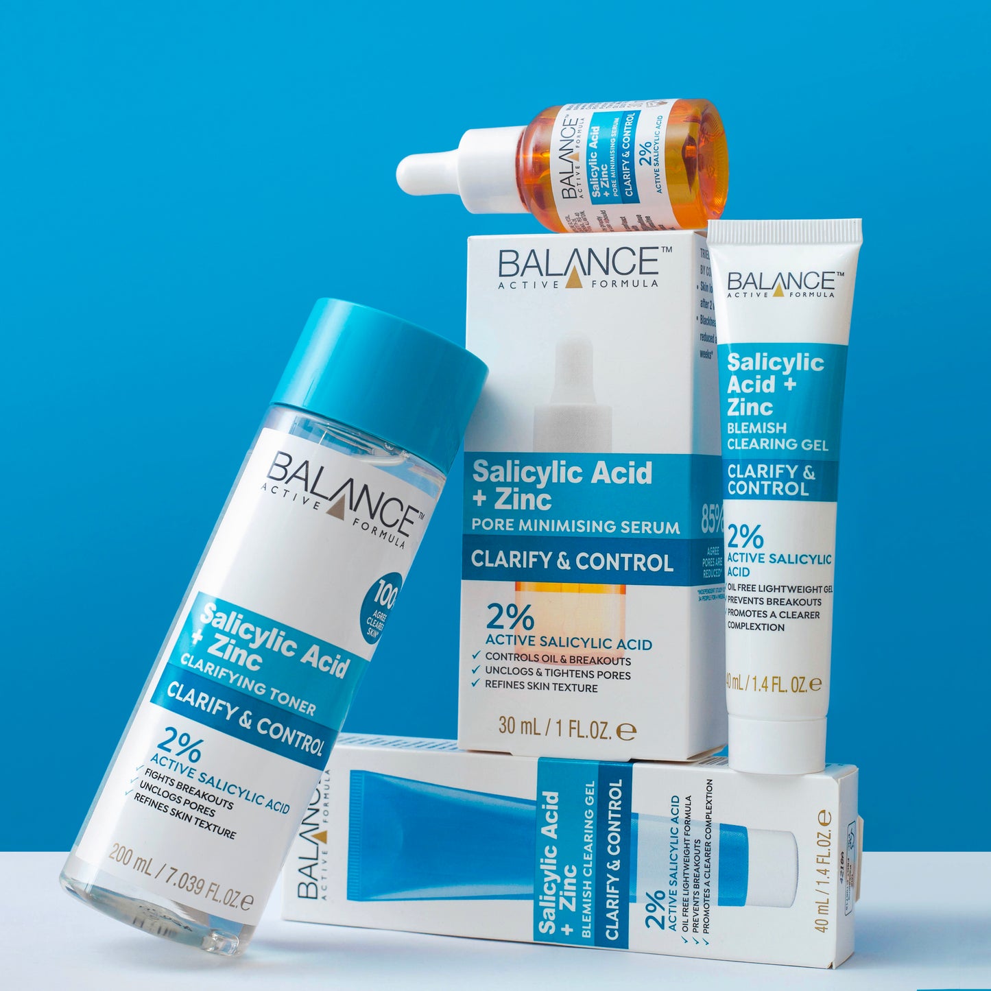 Balance Active Formula Salicylic Acid + Zinc Range
