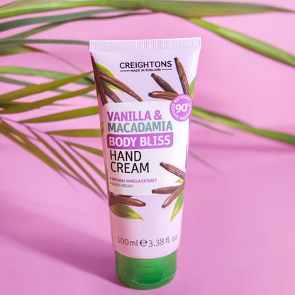 Body Bliss Vanilla & Macadamia Hand Cream 100ml