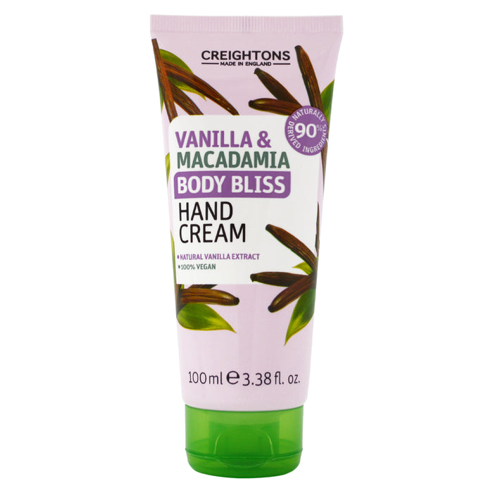 Body Bliss Vanilla & Macadamia Hand Cream 100ml