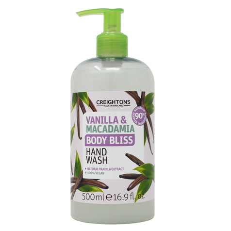 Body Bliss Vanilla & Macadamia Hand Wash 500ml