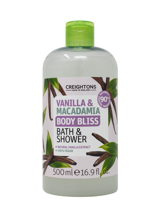 Body Bliss Vanilla & Macadamia Bath & Shower 500ml