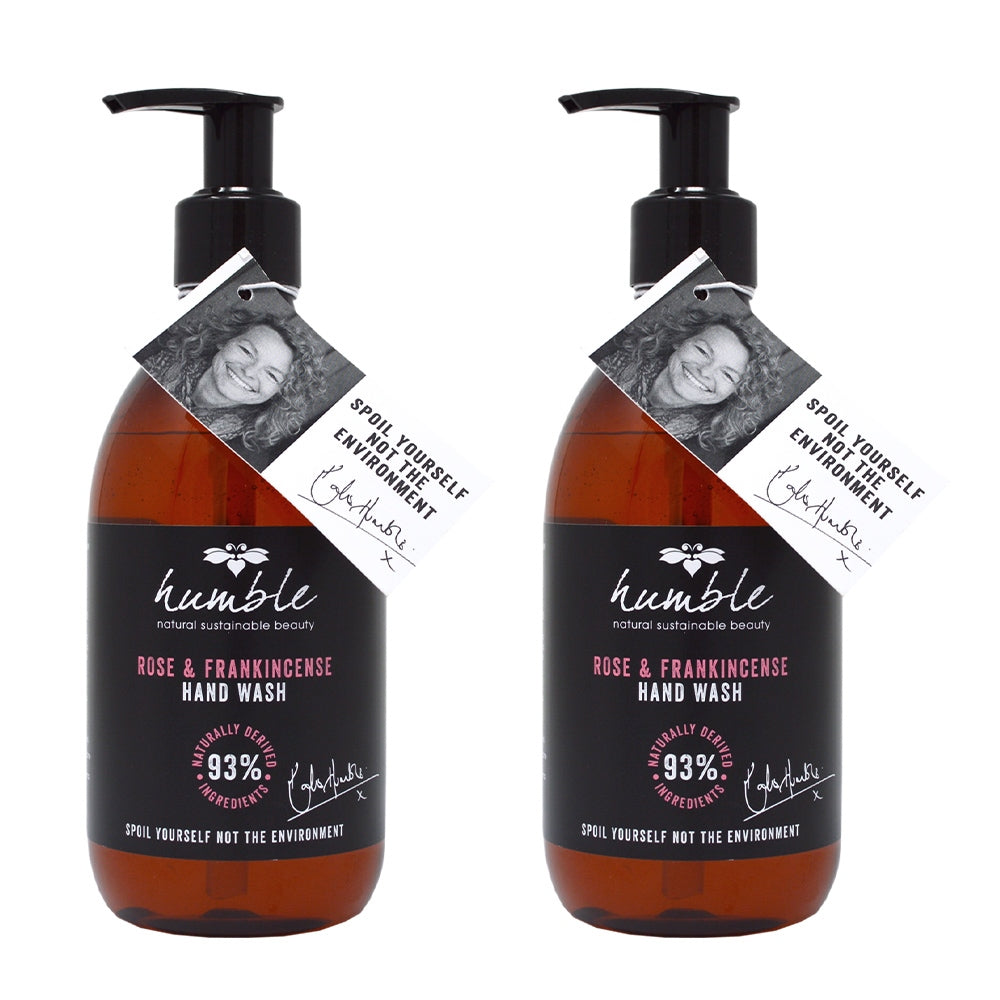 Humble Beauty Rose and Frankincense Hand Wash Duo 2 x 285ml