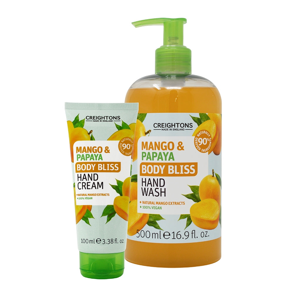 Body Bliss Mango & Papaya Hand Care Bundle