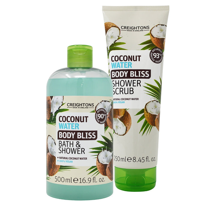 Body Bliss Coconut Bath & Shower Bundle