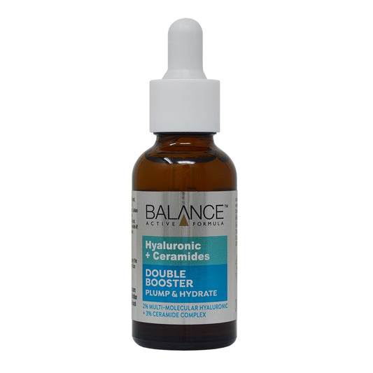 Balance Active Formula 2% Hyaluronic Acid + 3% Ceramide Complex Double Booster Serum 30ml