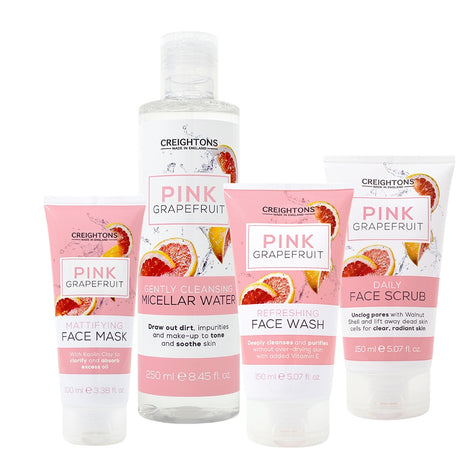 Creightons Pink Grapefruit Clarifying Skincare Collection