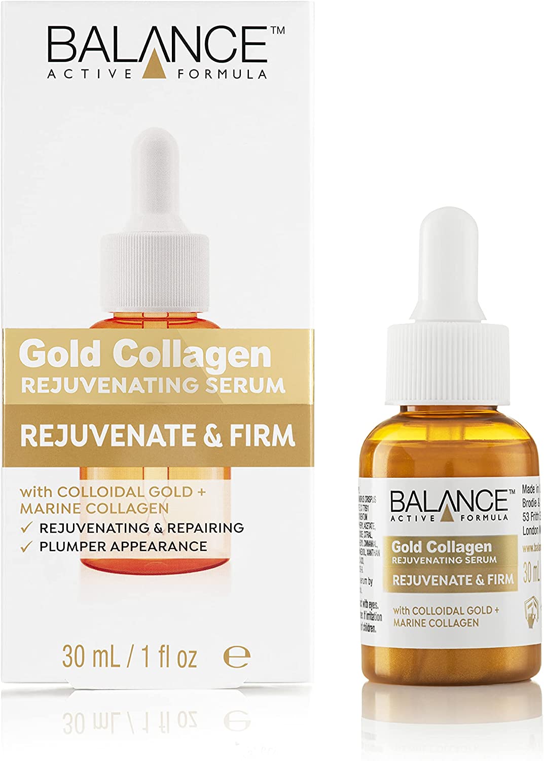 Balance Active Formula Gold + Marine Collagen Rejuvenating Serum 30ml