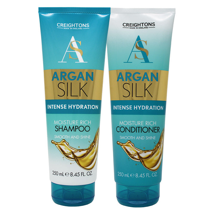 Argan Silk Shampoo and Conditioner Bundle 250ml