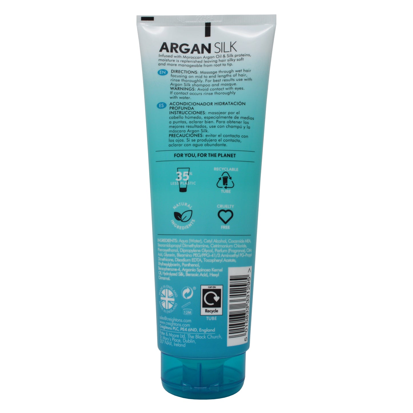 Argan Silk Moisture Rich Conditioner 250ml