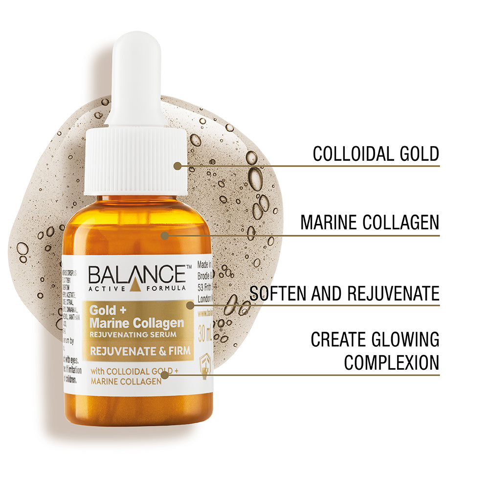 Balance Active Formula Gold + Marine Collagen Rejuvenating Serum 30ml