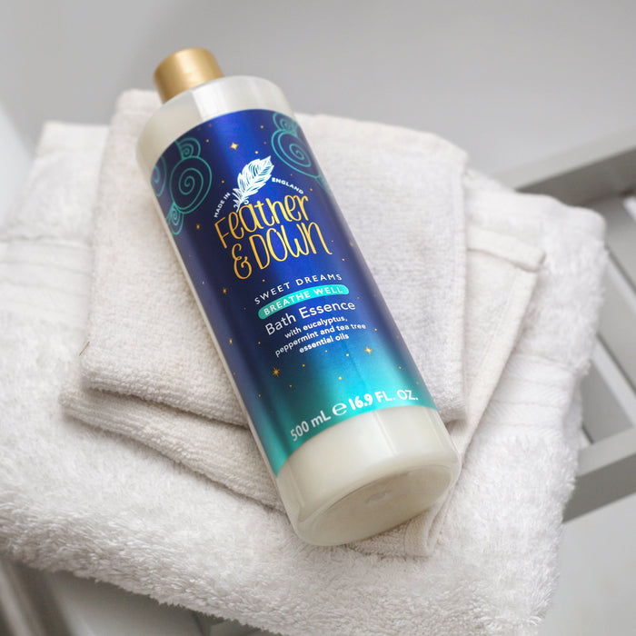 Breathe Well Bath Essence 500ml - Feather and Down 