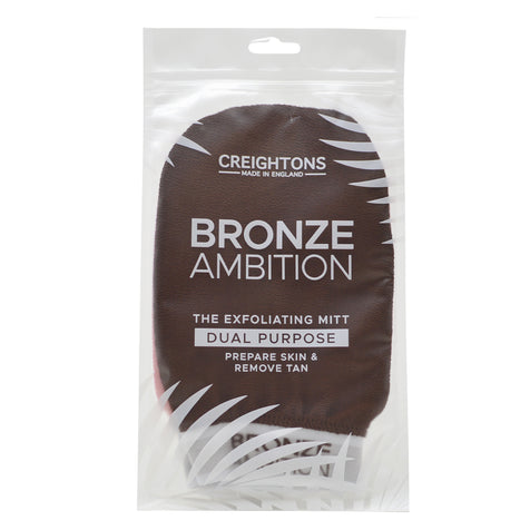 Bronze Ambition Dual Purpose Exfoliating Mitt