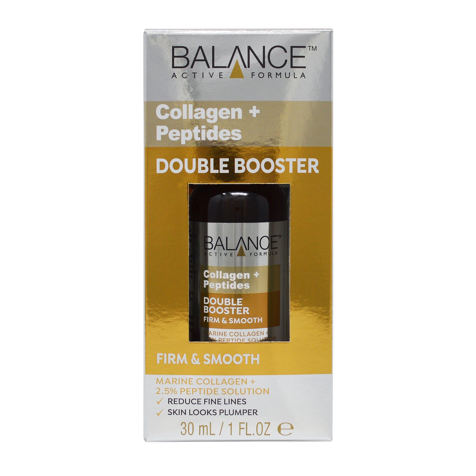Balance Active Formula Collagen + Peptides Double Booster Serum 30ml