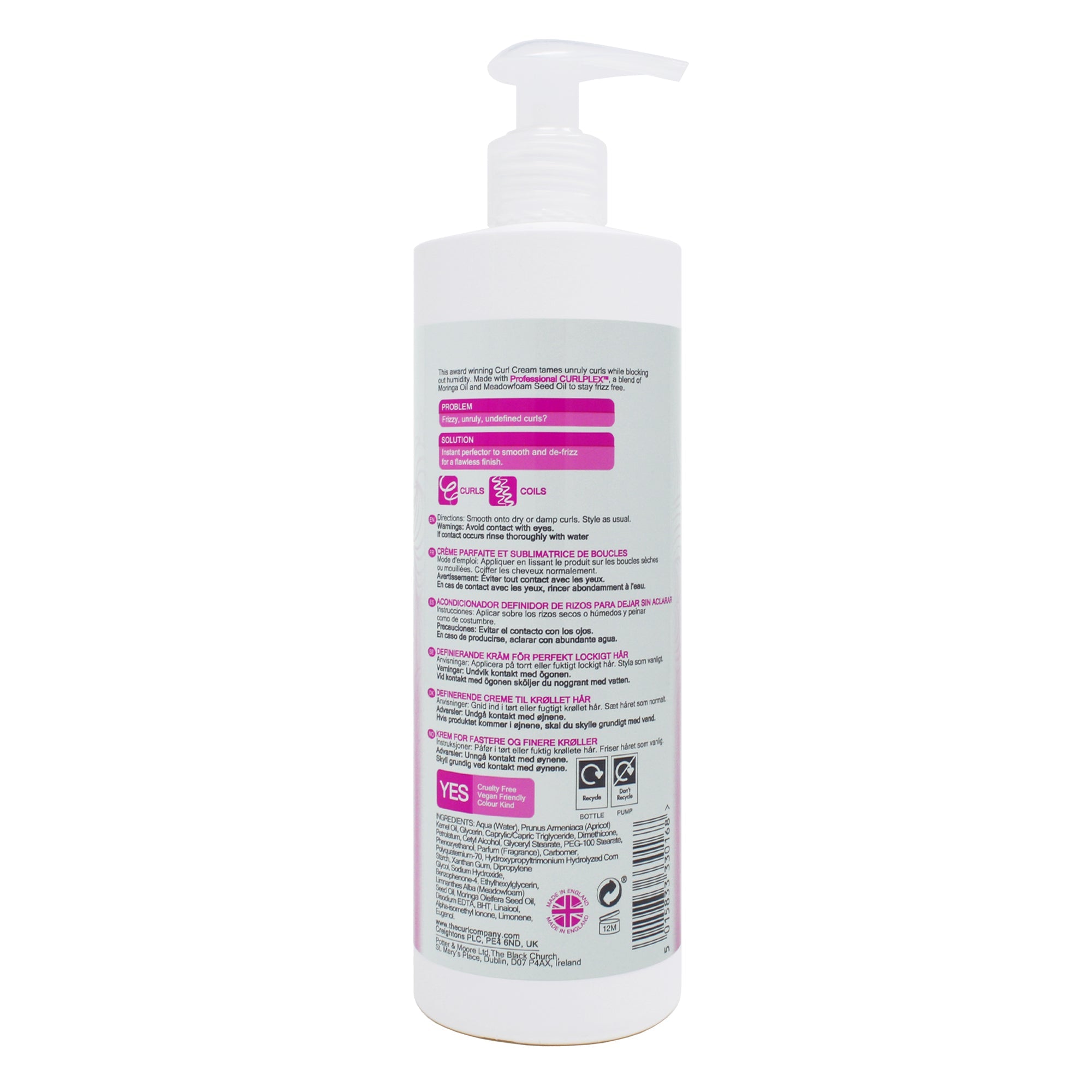 The Curl Company Curl Cream 400ml