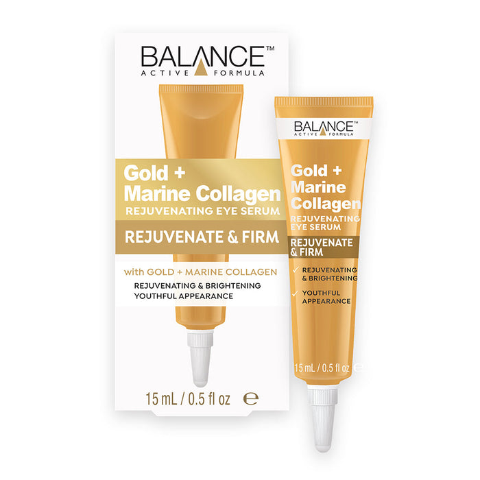 Balance Active Skincare Gold + Marine Collagen Rejuvenating Eye Serum 15ml - Balance Active Formula