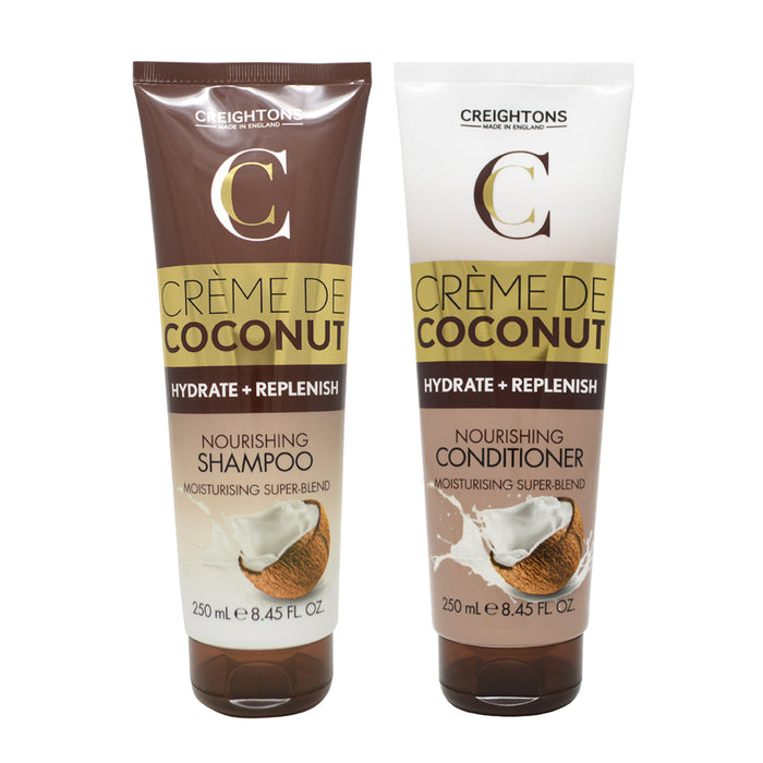 Crème de Coconut & Keratin Shampoo and Conditioner Bundle 250ml