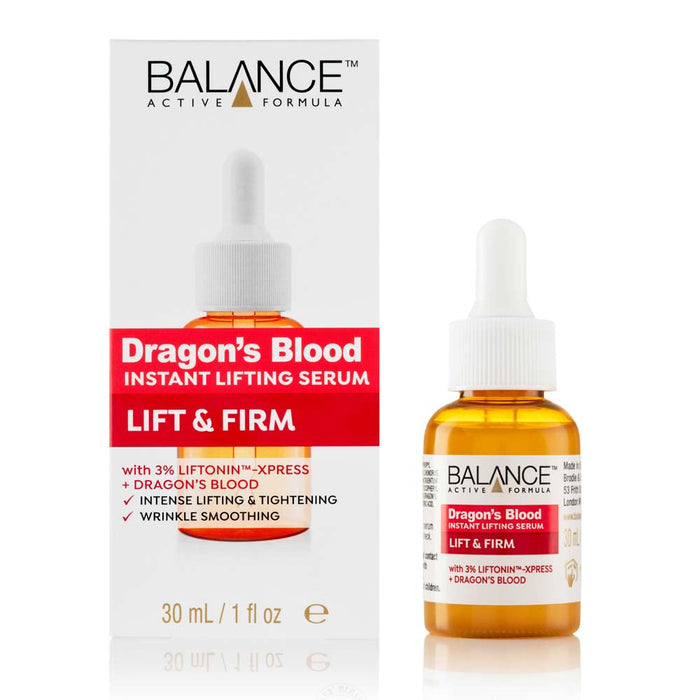 Balance Active Skincare Dragon’s Blood Instant Lifting Serum 30ml - Balance Active Formula